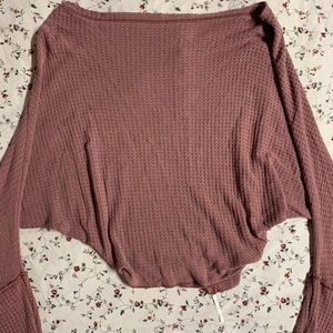 Free people off the shoulder sweater/ long sleeve